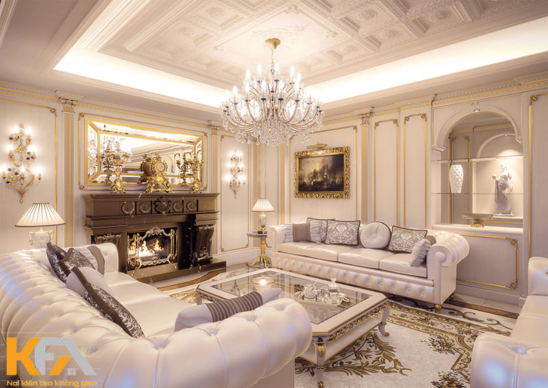 Phong cách thiết kế nội thất cổ điển từ lâu đã ghi điểm bởi vẻ đẹp sang trọng, quyền quý
