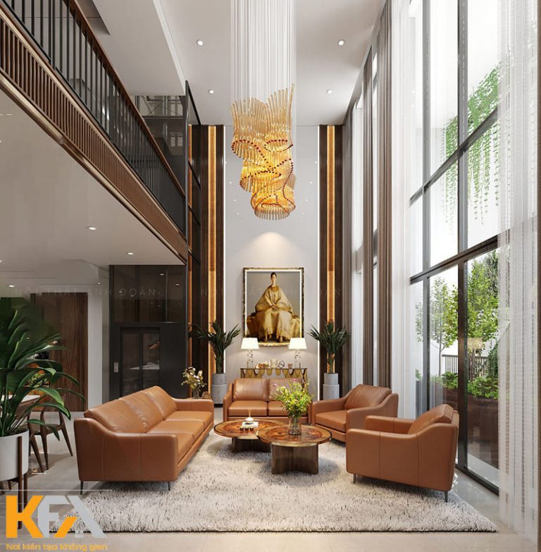 40+ mẫu phòng khách thông tầng hiện đại, dẫn dầu xu hướng
