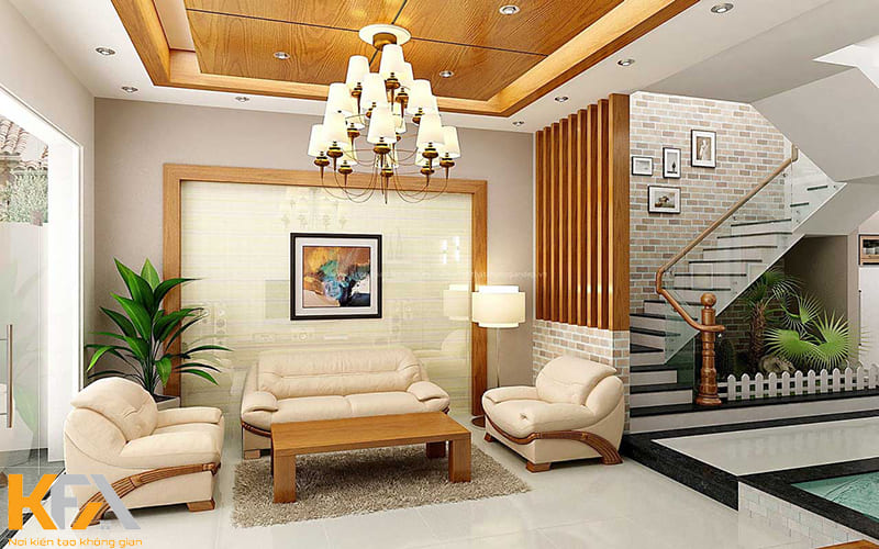 Việc sử dụng nội thất bằng gỗ sẽ giúp mang đến cho không gian một nét đẹp đầy cổ kính