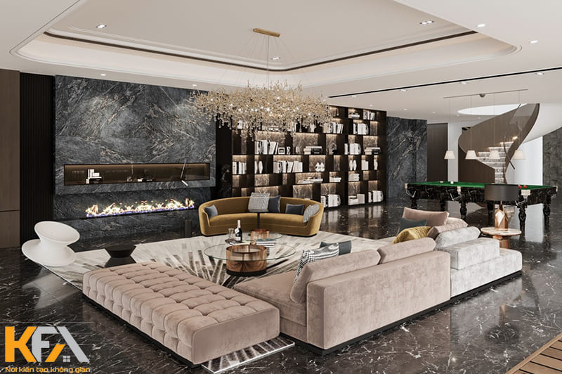 Phong cách nội thất Luxury thể hiện tính cá nhân hóa rất cao