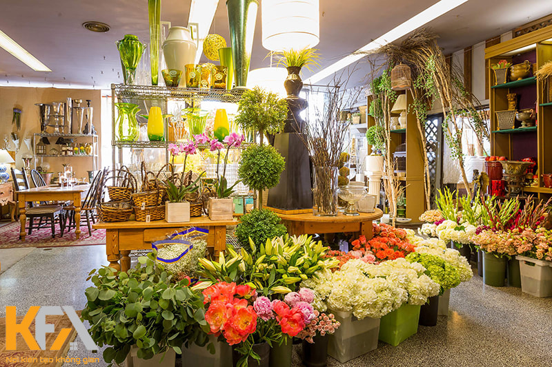Một trong những bí quyết kinh doanh cửa hàng hoa tươi thành công chính là sở hữu một không gian shop thật bắt mắt