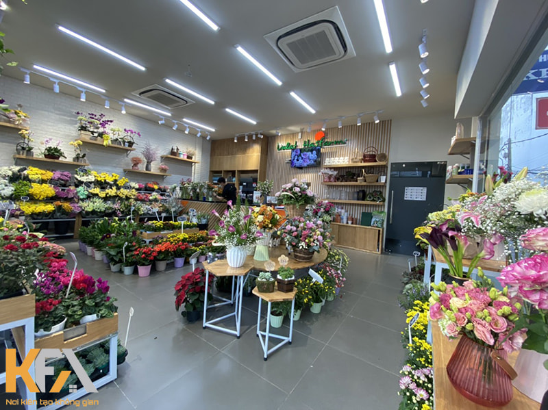 Mẫu cửa hàng hoa tươi đẹp, được yêu thích nhất hiện nay