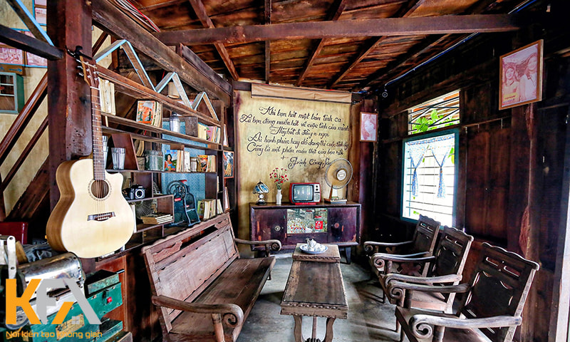 Mẫu quán cafe cổ xưa đầy hoài niệm được yêu thích nhất