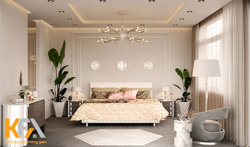 Mẫu phòng ngủ master phong cách Scandinavian đẹp mê mẩn