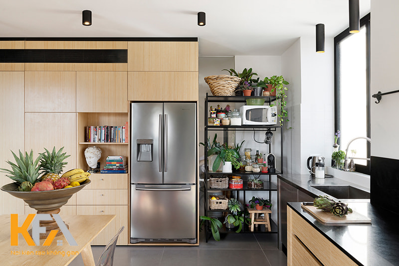 Sắp xếp nội thất khoa học giúp căn bếp của bạn trông gọn gàng hơn